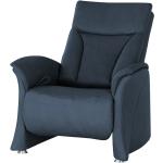 himolla Sessel mit Relaxfunktion 4010 - blau - 87 cm - 108 cm - 88 cm - Polstermöbel > Sessel > Fernsehsessel