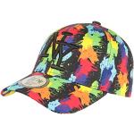 Schwarze Hip Hop Basecaps für Kinder & Baseball-Caps für Kinder aus Polyester für Jungen für den für den Sommer 