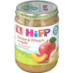 Peachfarbene Hipp Babynahrung & Beikost mit Apfel 