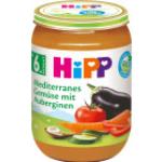 Hipp Gemüse Mediterranes Gemüse mit Auberginen ab dem 6. Monat (190 g)