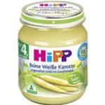 Weiße 125 g Hipp Bio Gemüsebreie mit Karotte für ab dem 4. Monat 