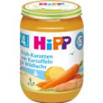 Hipp Menü Früh-Karotten mit Kartoffeln & Wildlachs ab dem 5. Monat (190 g)