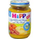 Hipp Menü Kürbis mit Kartoffeln & Bio-Rind ab dem 5. Monat (190 g)