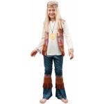 Bunte Hippie-Kostüme & 60er Jahre Kostüme aus Jersey für Kinder 