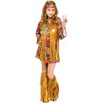 Bunte Hippie-Kostüme & 60er Jahre Kostüme aus Polyester für Kinder Größe 122 