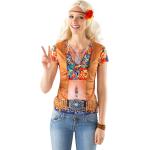 Reduzierte Buttinette Hippie-Kostüme & 60er Jahre Kostüme aus Polyester für Damen Größe L 