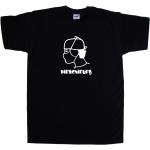 Schwarze Tee Tree Designs T-Shirts aus Baumwolle für Herren Größe 4 XL 
