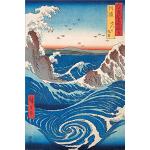 Hiroshige Drucken, Mehrfarbig, 61 x 91.5cm