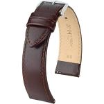 Braune Elegante Hirschuhren Uhrenarmbänder mit Hirsch-Motiv Glänzende aus Kalbsleder für Herren 