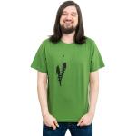 Grüne Hirschkind Vegane Nachhaltige T-Shirts mit Insekten-Motiv aus Baumwolle maschinenwaschbar für Herren Größe M für den für den Frühling 