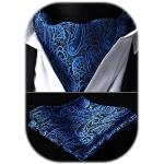 Royalblaue Business Krawatten-Sets für Herren Einheitsgröße 