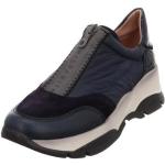 Hispanitas »Damen Slipper Schuhe Andes Sneaker« Slip-On Sneaker Leder-/Textilkombination, blau