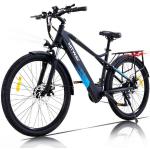 HITWAY E-Bike »E-Bike Elektrofahrrad 26 Zoll Pedelec E-Citybike mit 36V 11.2Ah«, 35-90km Pedalassistenzmodus Shimano 21 Gängen, schwarz