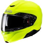 HJC Rpha 91 Klapp-Helm neon-gelb mit SMART HJC 11B gratis, 58/59-L