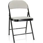 Reduzierte Weiße hjh Office Konferenzstühle & Besucherstühle pulverbeschichtet aus Samt gepolstert Breite 0-50cm, Höhe 50-100cm, Tiefe 0-50cm 