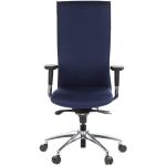 hjh OFFICE Drehstuhl »High End Bürostuhl OFFICE-TEC Stoff«, ergonomisch, blau, Dunkelblau