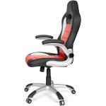 Reduzierte Schwarze hjh Office Gaming Stühle & Gaming Chairs aus Kunstleder mit Armlehne Breite 50-100cm, Höhe 50-100cm, Tiefe 100-150cm 