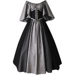 Schwarze Leo-Look Business Langärmelige V-Ausschnitt Kurze Abendkleider aus Chiffon für Damen zum Oktoberfest für den für den Sommer 