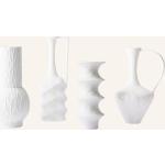 Weiße Moderne HKliving Vasensets aus Porzellan 4-teilig 