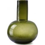 Grüne Moderne 43 cm Runde Bodenvasen & Vasen für Pampasgras 31 cm mundgeblasen 