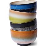 Moderne HKliving Runde Servierschalen aus Keramik 4-teilig 