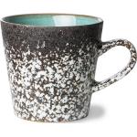HKliving Teetassen mit Kaffee-Motiv aus Keramik 