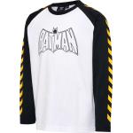 Weiße Langärmelige Batman Printed Shirts für Kinder & Druck-Shirts für Kinder aus Jersey Größe 122 