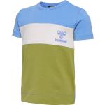 Blaue Kurzärmelige Hummel Printed Shirts für Kinder & Druck-Shirts für Kinder mit Insekten-Motiv für Babys Größe 74 