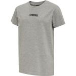 Graue Streetwear Kurzärmelige Hummel Printed Shirts für Kinder & Druck-Shirts für Kinder mit Insekten-Motiv Größe 128 