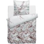 Blaue HNL Living Bettwäsche Sets & Bettwäsche Garnituren mit Reißverschluss aus Baumwolle maschinenwaschbar 135x200 