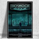 HNTHBZ Bioshock Rapture Video Game Retro-Kind-Geschenk-Kunst-Plakat Malerei Wandbild Home Decor Poster und Drucke (Color : 0005, Size (Inch) : 50x70 cm Unframed)