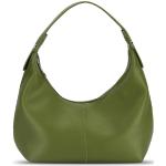 Reduzierte Grüne Kleine Handtaschen mit Reißverschluss aus PU für Damen 