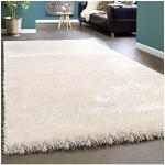 Reduzierte Weiße Paco Home Shaggy Teppiche aus Textil 160x230 