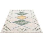 Reduzierte Grüne Moderne Carpet City Rechteckige Shaggy Teppiche aus Textil 
