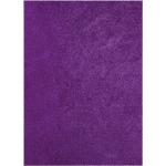 Hochflor Teppich Shaggy Amarillo, Farbe:Lila, Größe:60 x 120 cm