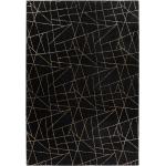 Schwarze Kayoom Hochflorteppiche aus Textil 