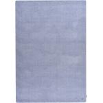 Blaue Unifarbene Tom Tailor Cozy Hochflorteppiche aus Textil 