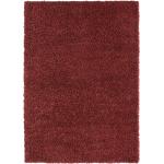 Rote My Flair Hochflorteppiche aus Textil 160x230 