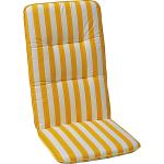 Reduzierte Gelbe Gestreifte Moderne Best Freizeitmöbel Hochlehner Auflagen aus Baumwolle Handwäsche 