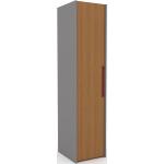 Graue Moderne Mycs Küchenhochschränke aus Holz mit Schublade Breite 50-100cm, Höhe 200-250cm, Tiefe 50-100cm 