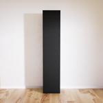 Hochschrank Schwarz - Moderner Schrank: Türen in Schwarz - Hochwertige Materialien - 41 x 195 x 34 cm, Selbst zusammenstellen