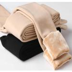 Dunkelgrüne Casual Strickleggings aus Polyester maschinenwaschbar für Damen Einheitsgröße für den für den Winter 