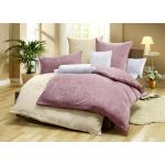 Rosa Romantische Dormisette Bettwäsche Sets & Bettwäsche Garnituren mit Rosenmotiv aus Baumwolle maschinenwaschbar 135x200 