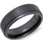 Schwarze UNIQUE Keramik Ringe aus Keramik für Herren 