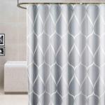 MagiDeal Stoff Polyester Duschvorhang Liner Set mit Haken 12 Designs 