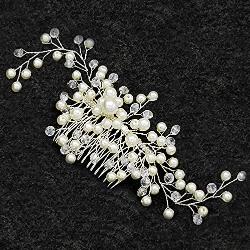 Hochzeit Haarkamm, Kristall Haar Reben, Blume Blatt Kopfschmuck Haare Perlen, für Hochzeitsdekoration, Brautkopfschmuck, Szenenarrangement