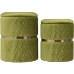 Cremefarbene Kayoom Runde Kleinmöbel aus Polyester stapelbar Breite 0-50cm, Höhe 0-50cm, Tiefe 0-50cm 