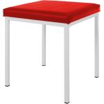 Rote Sport-Tec Quadratische Kleinmöbel aus Kunstharz gepolstert Breite 0-50cm, Höhe 0-50cm, Tiefe 0-50cm 