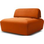 Orange Sitzhocker aus Textil mit Rückenlehne Breite 50-100cm, Höhe 100-150cm, Tiefe 100-150cm 