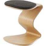 Graue Mayer Sitzmöbel Bürohocker aus Holz Breite 0-50cm, Höhe 0-50cm, Tiefe 0-50cm 